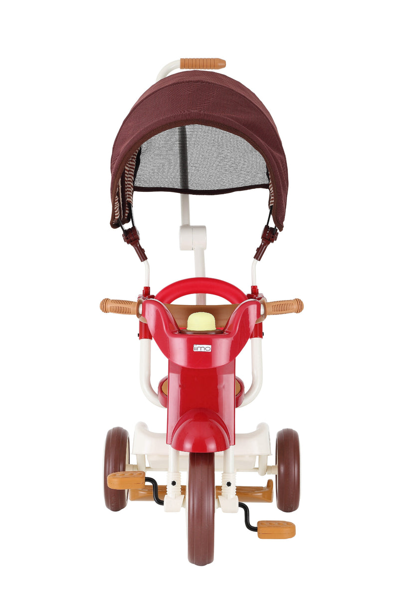 3-in-1 Foldable Tricycle with Canopy – Toddler Ride-On by iimo USA