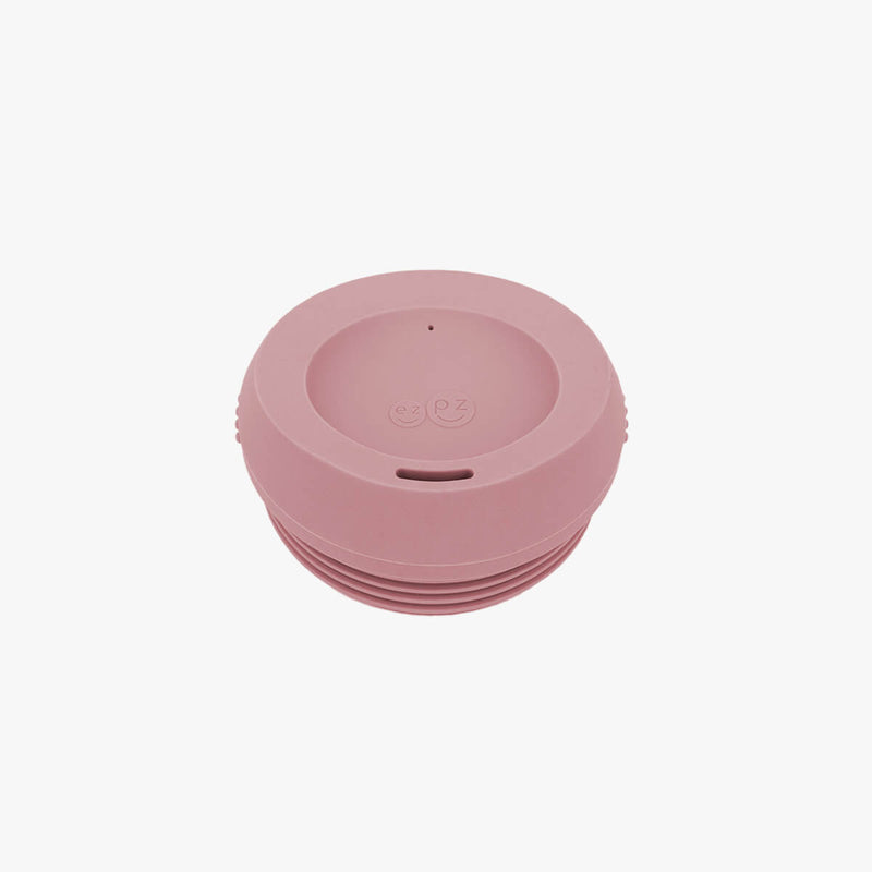 ezpz Cup and Silicone Lid in Blush / Basics Line for Big Kids #color_blush / 14oz Cup + Soft Lid Silicone – Grown-Up Style, Kid-Approved by ezpz