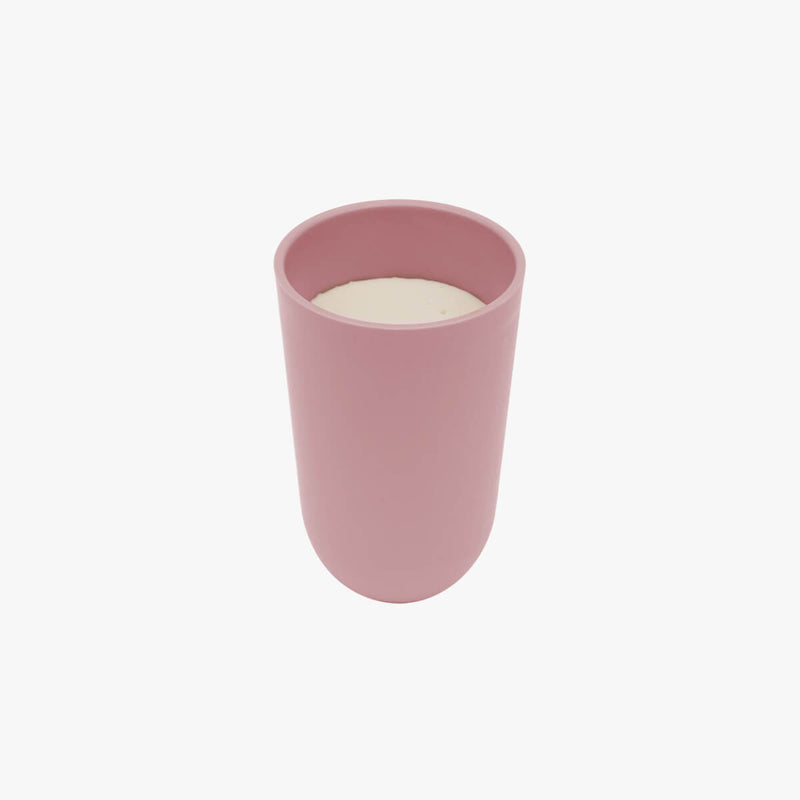 ezpz Cup and Silicone Lid in Blush / Basics Line for Big Kids #color_blush / 14oz Cup + Soft Lid Silicone – Grown-Up Style, Kid-Approved by ezpz