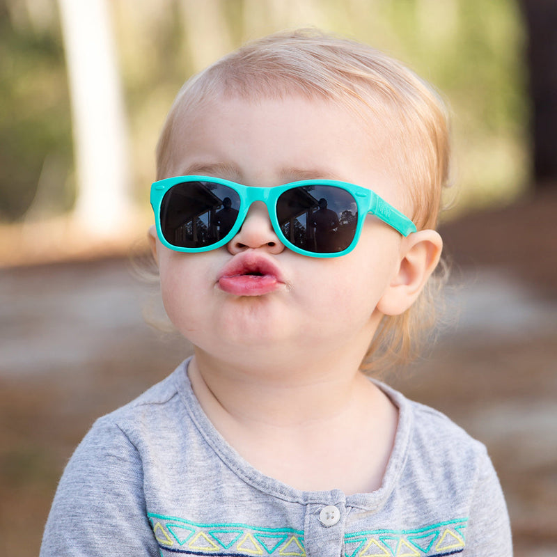 Goonies Toddler Sunglasses – Teal Polarized by ro•sham•bo eyewear