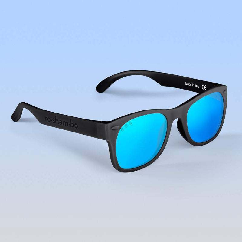 Bueller Baby Sunglasses – Matte Black by ro•sham•bo eyewear