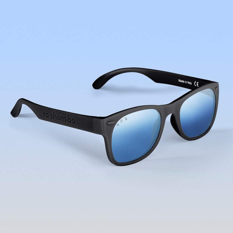 Bueller Baby Sunglasses – Matte Black by ro•sham•bo eyewear