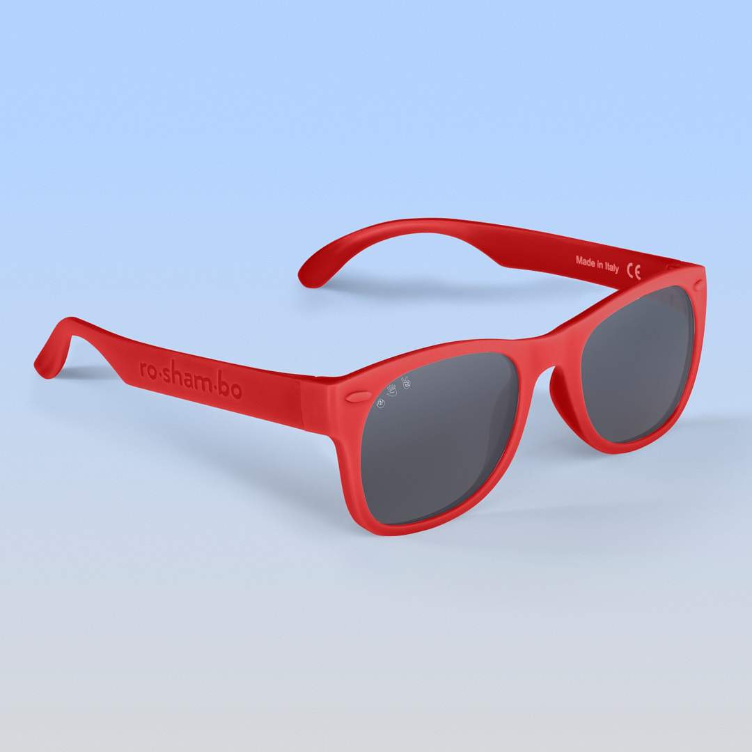 McFly Toddler Sunglasses – Red Polarized by ro•sham•bo eyewear