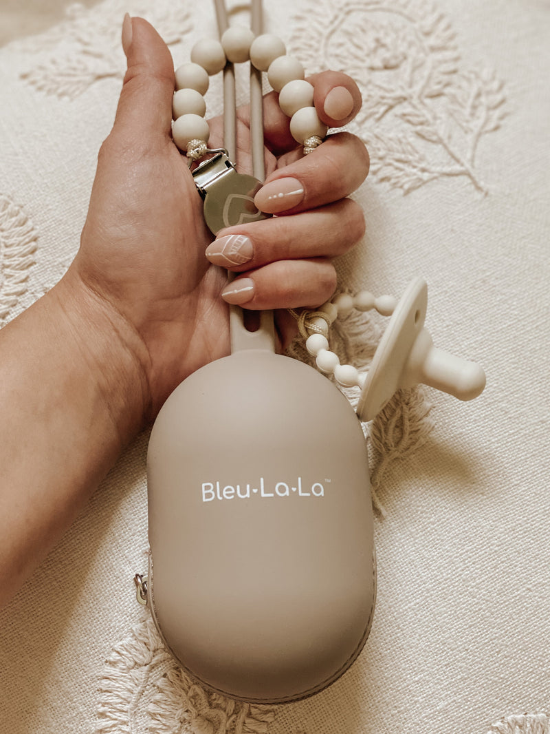 Silicone Pacifier Case – Safe & Stylish by Bleu La La