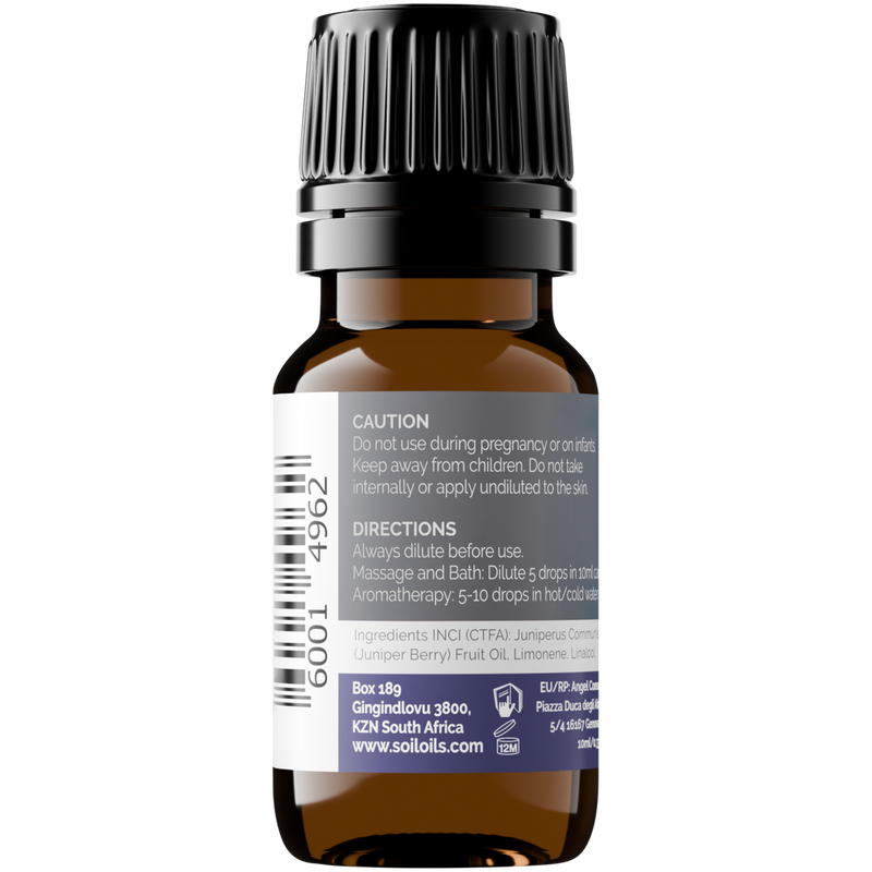 Organic Juniper Essential Oil (Juniperus communis) — 10ml