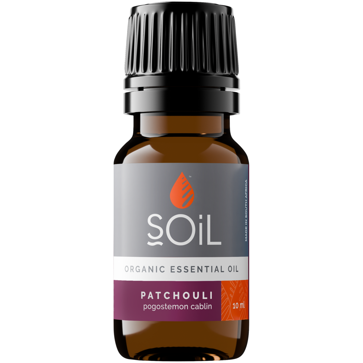 Organic Patchouli Essential Oil (Pogostemon cablin) — 10ml