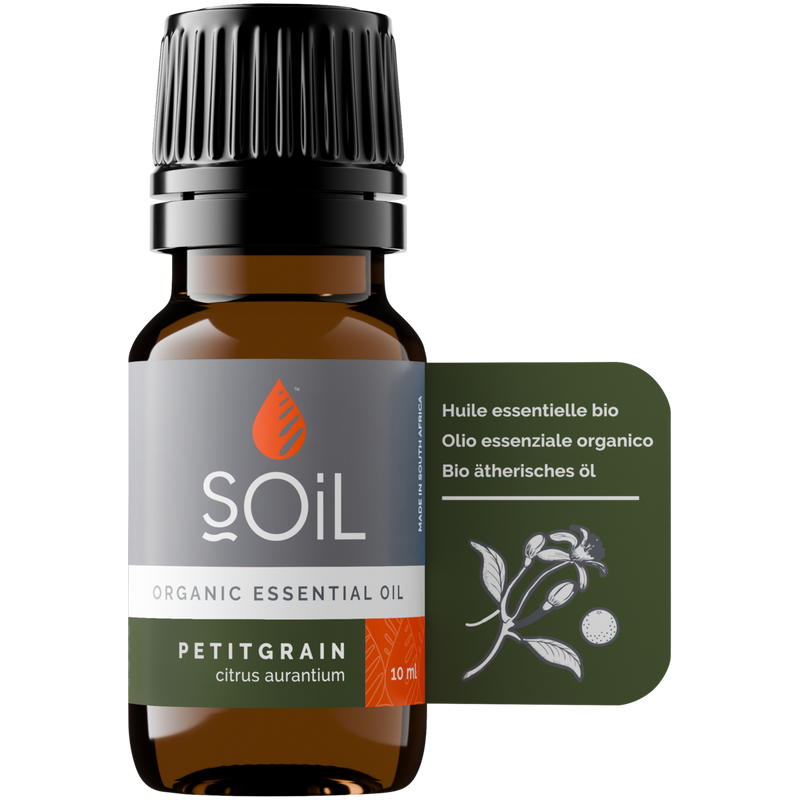 Organic Petitgrain Essential Oil (Citrus Aurantium) — 10ml