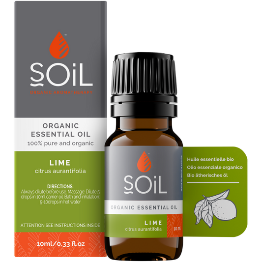 Organic Lime Essential Oil (Citrus Aurantifolia) – 20ml