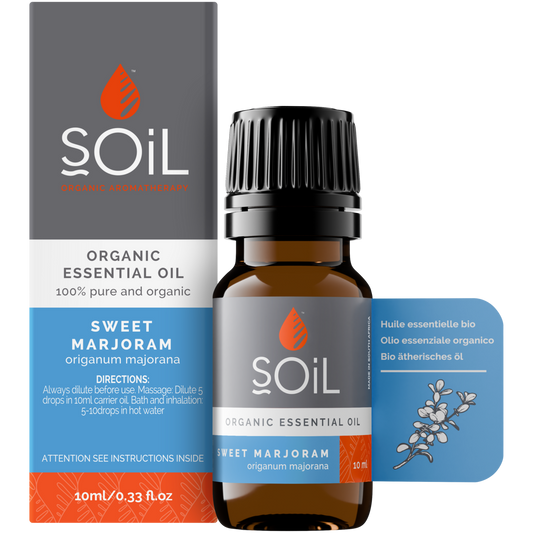 Organic Marjoram Essential Oil (Origanum majorana) – 10ml