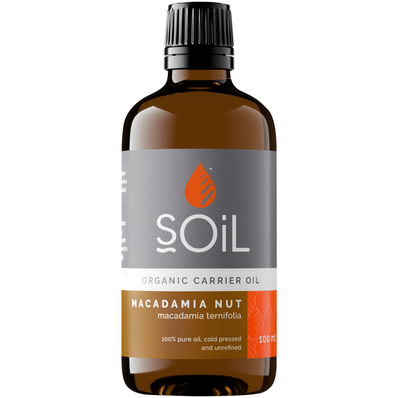Organic Macadamia Nut Oil (Macadamia integrifolia) – 100ml