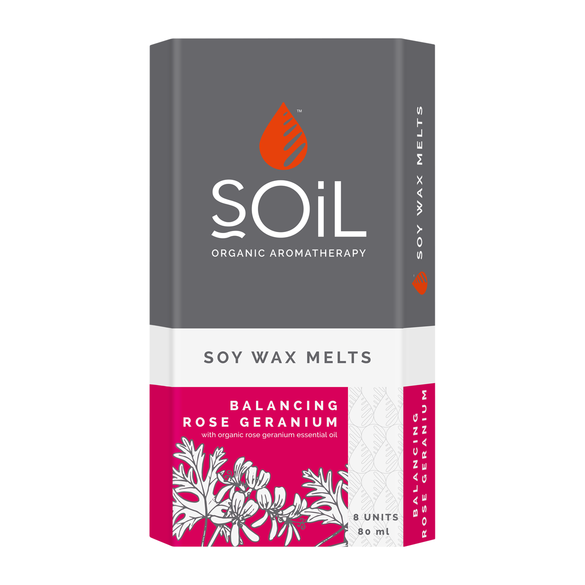 Soy Wax Melts – Rose Geranium – Natural Home Fragrance