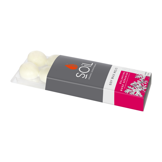 Soy Wax Melts – Rose Geranium – Natural Home Fragrance