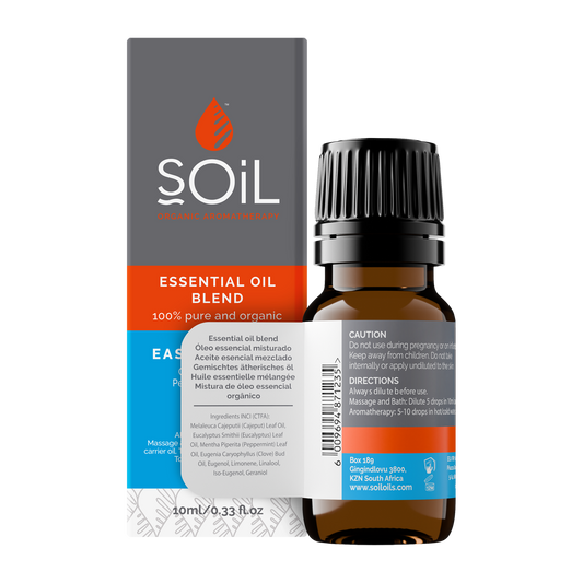 Easy Breathe – Organic Essential Oil Blend – 10ml