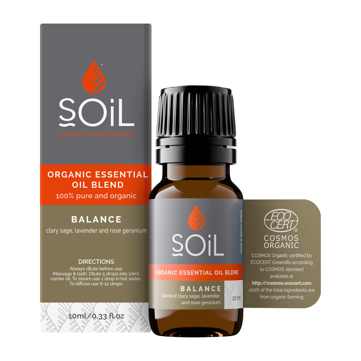 Balance – Organic Essential Oil Blend – 10ml