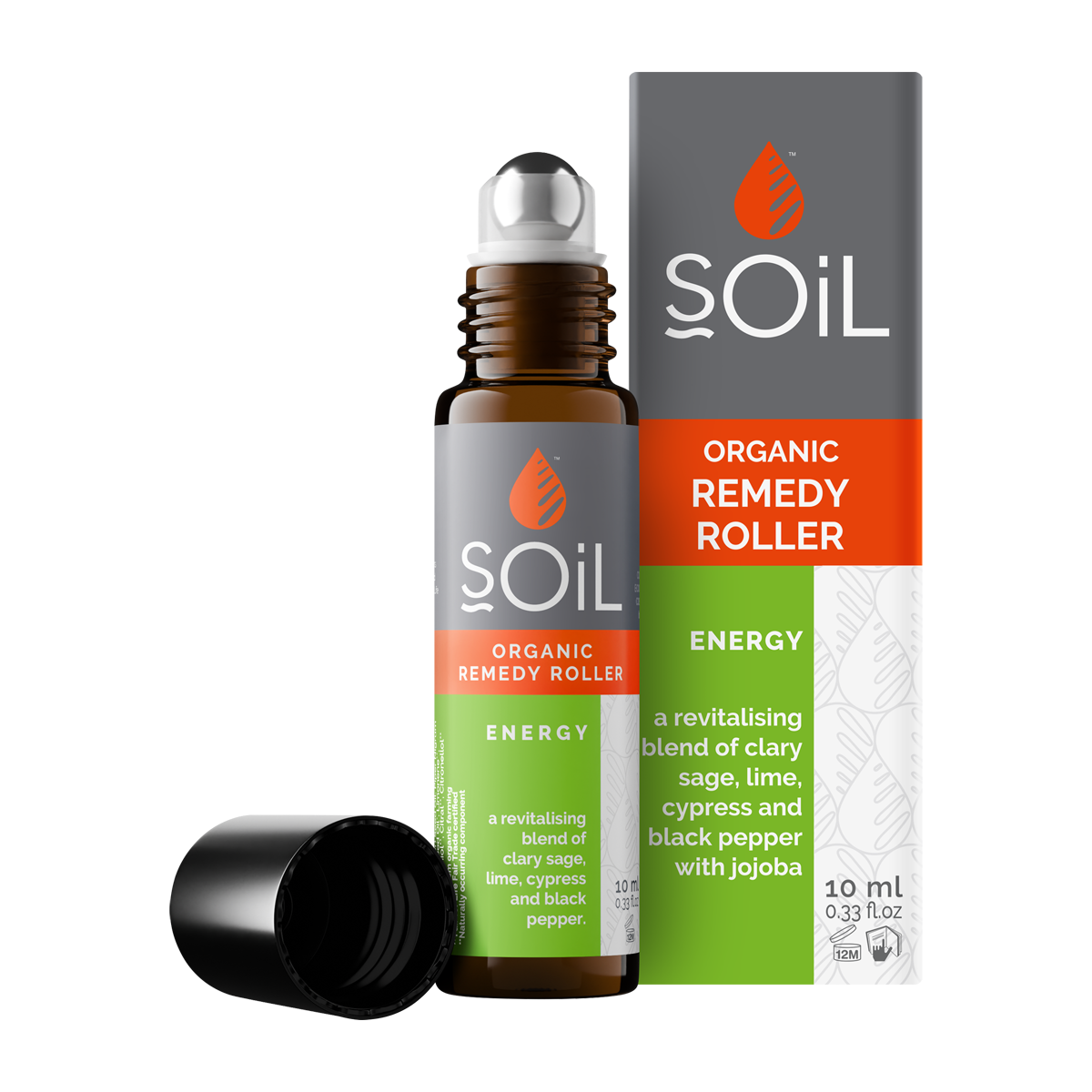 Energy Organic Remedy Roller — 20ml