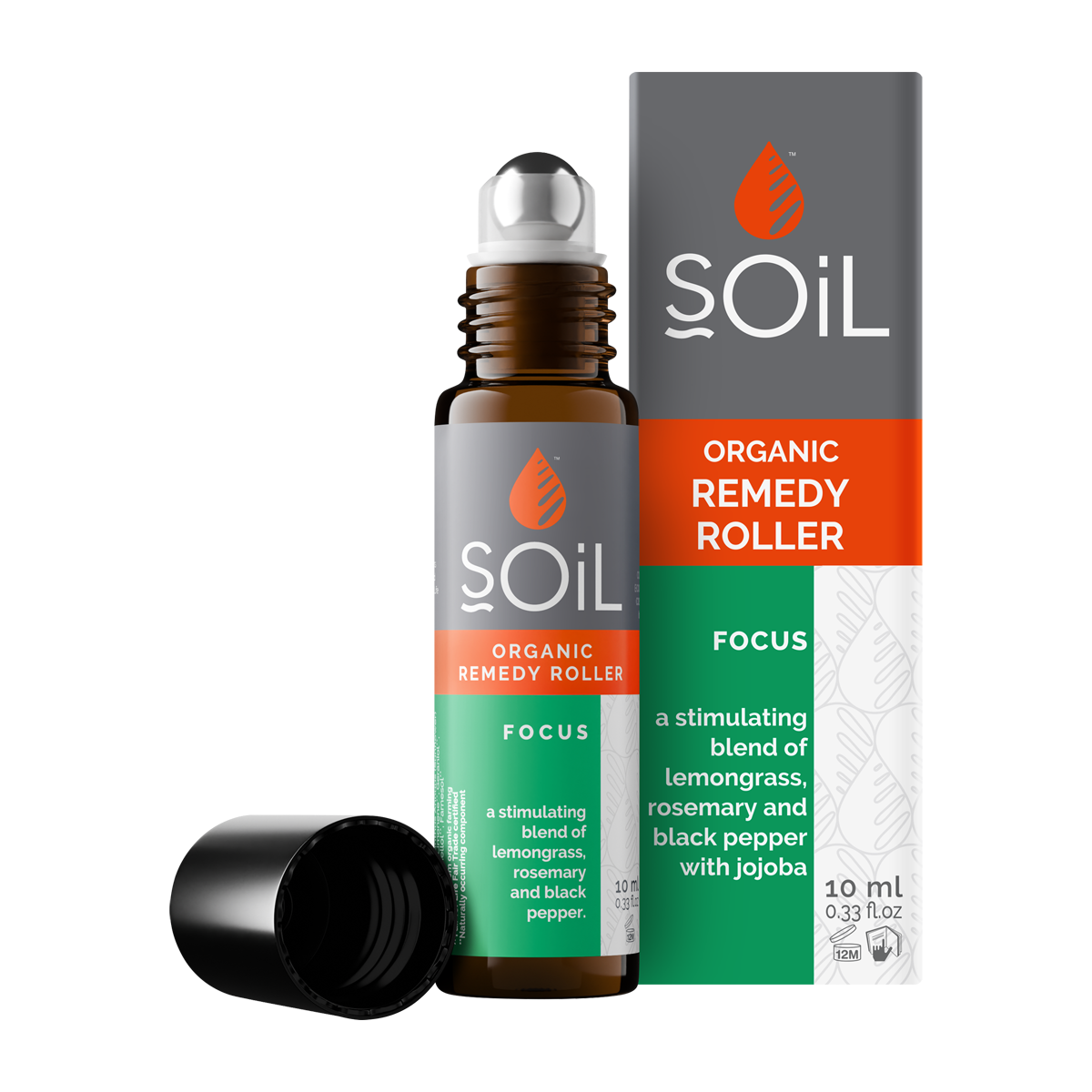 Focus – Organic Remedy Roller – 20ml