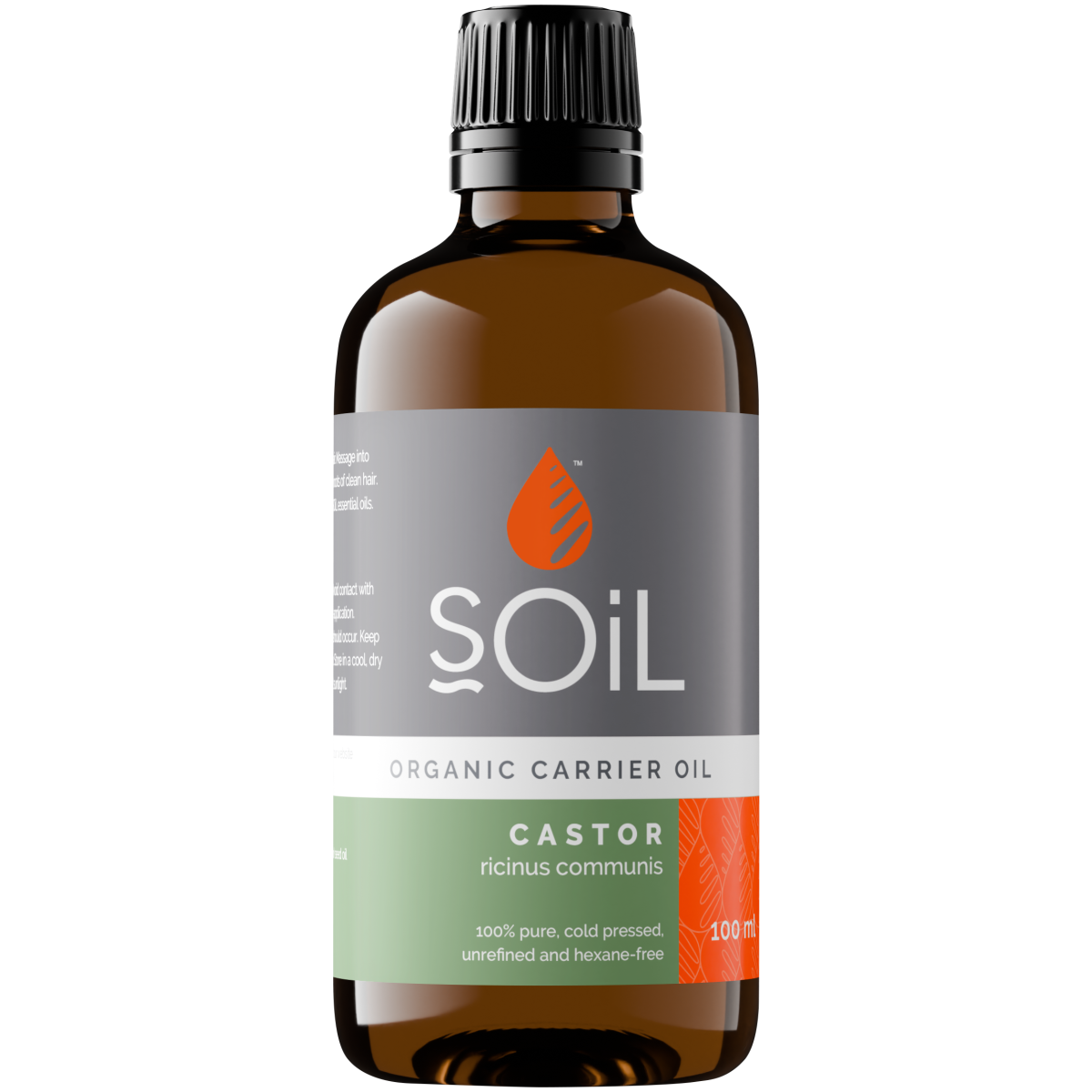 Organic Castor Oil (Ricinus communis) — 200ml