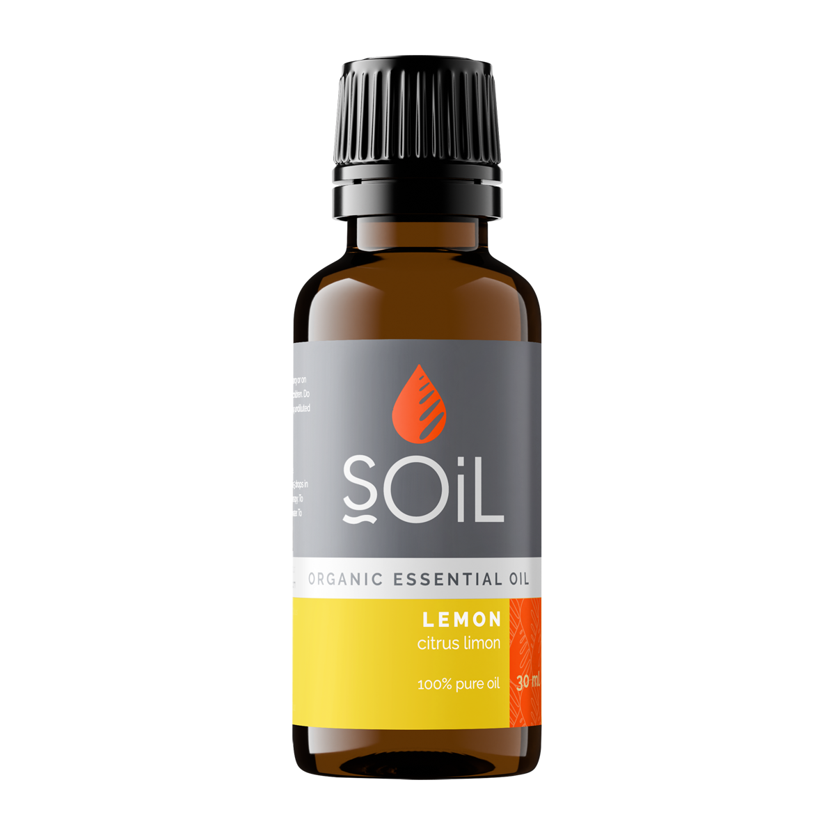 Organic Lemon Essential Oil (Citrus limon) – 30ml