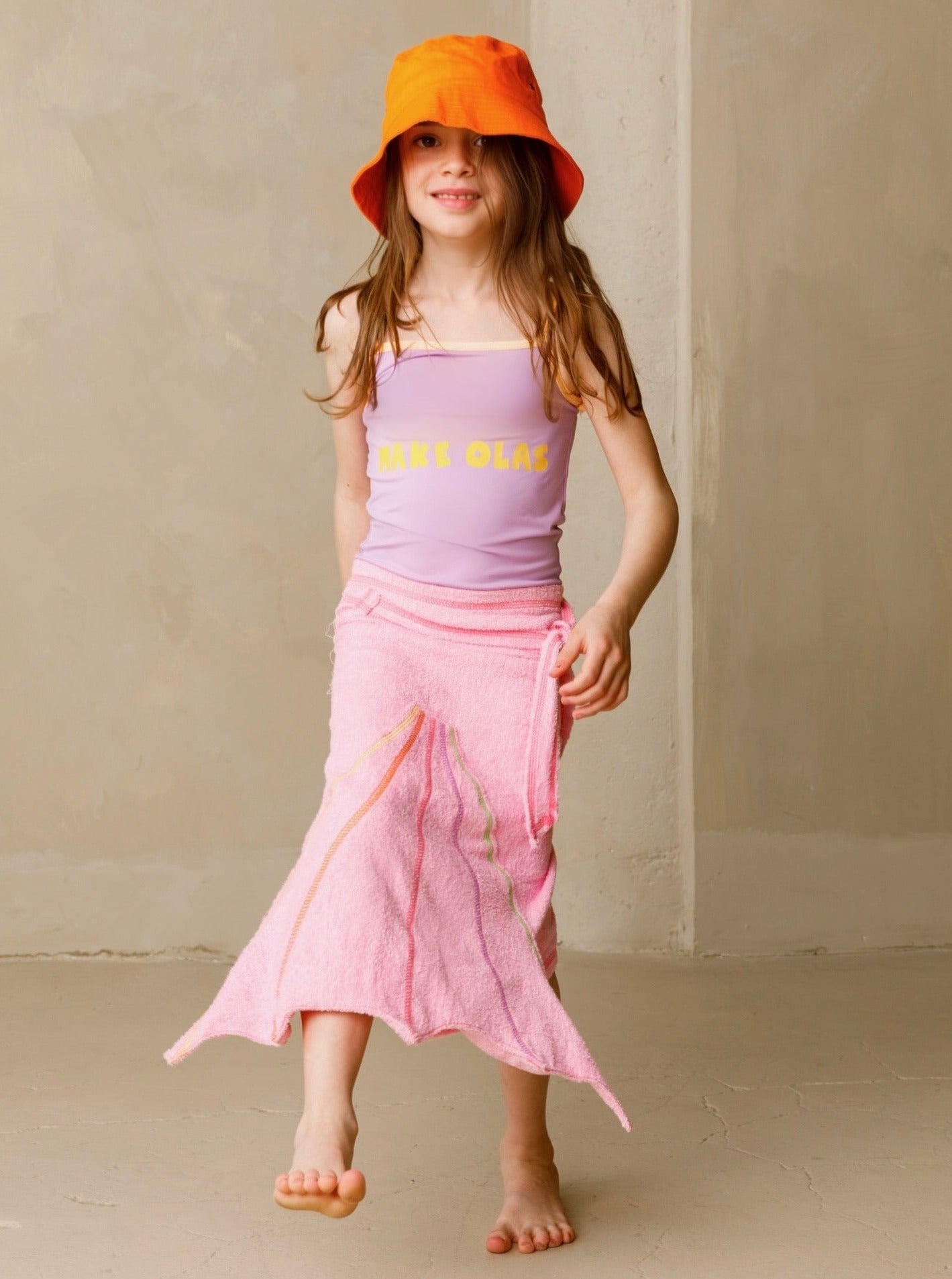 Mermaid Tail Wrap Towel – Kids’ Dress Up & Pretend Play