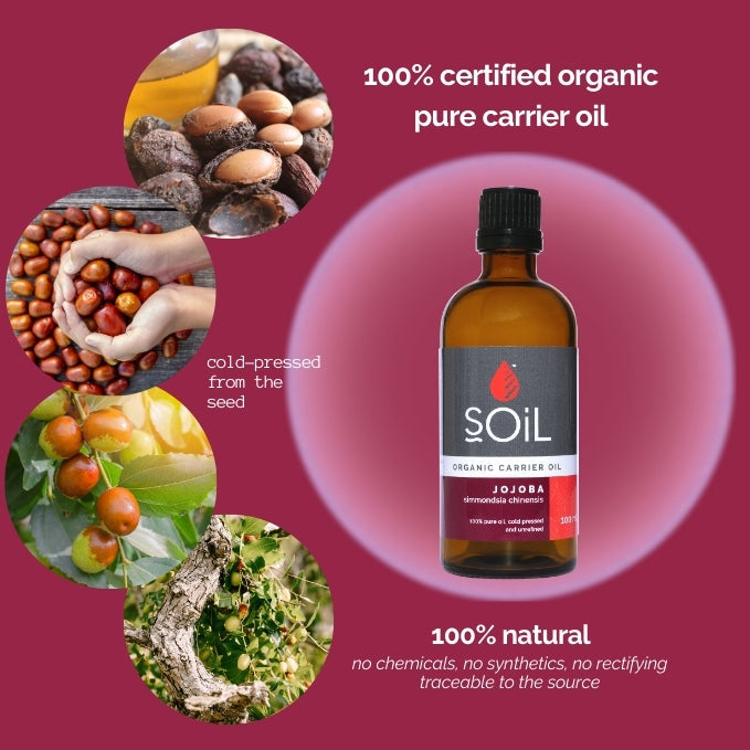 Organic Jojoba Oil (Simmondsia chinensis) – 60ml