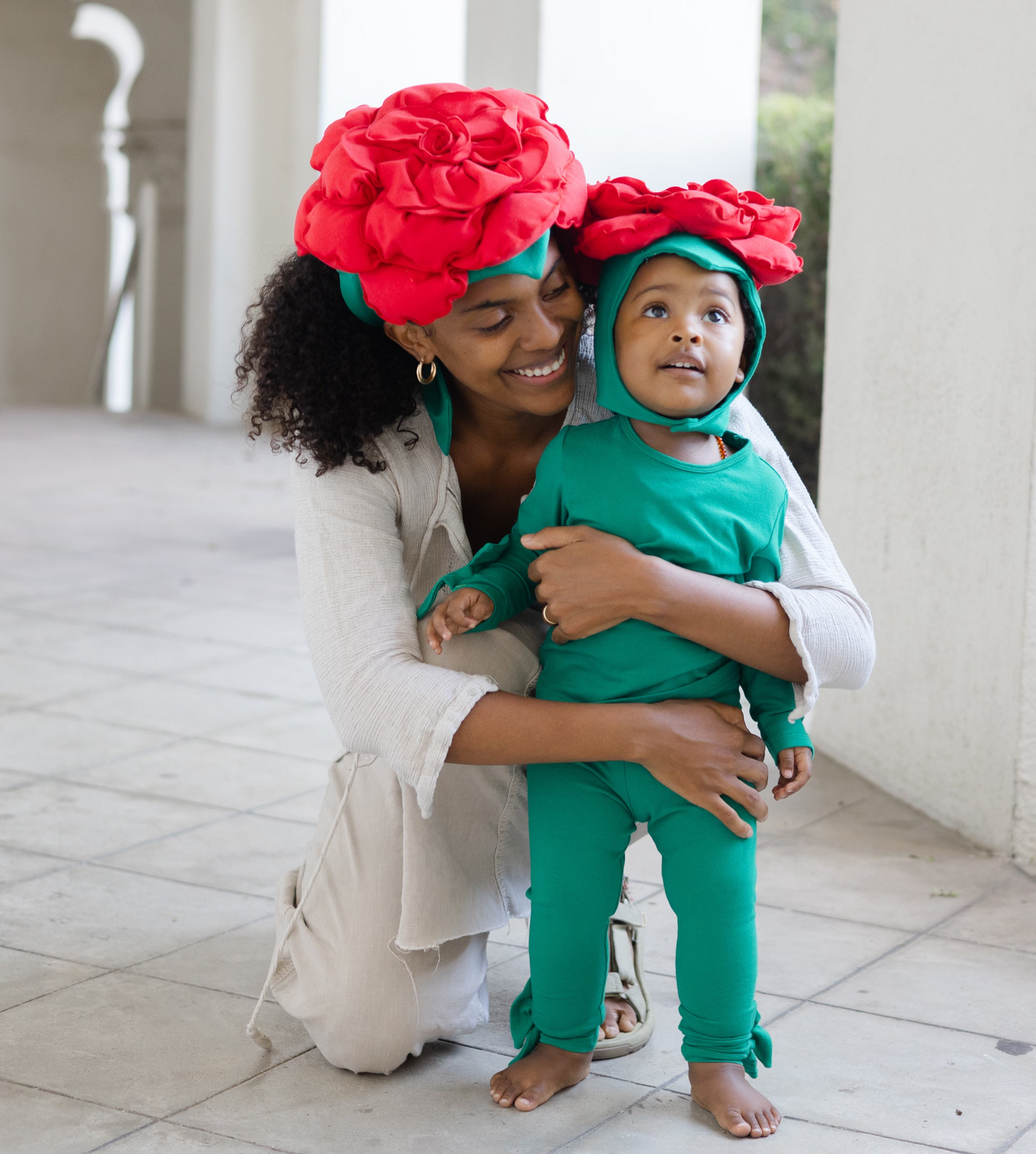 Rose hat for women, flower fairy, fairy costume women, rose costume, mommy and me costume, Adult Rose Hat – Cozy Costume Accessory Pretend Play Band of the Wild