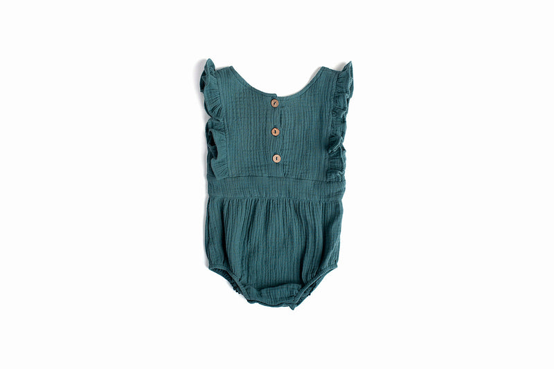 Backless Cotton Romper – Soft, Safe & Stylish for Babies by Babe Basics (6–24M)