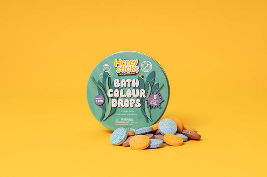 Honeysticks Bath Drops – Safe & Colorful Fun for Kids Ages 2+ by Honeysticks USA