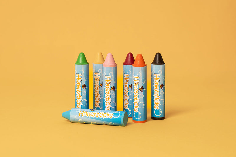 Super Jumbo Bath Crayons – Non-Toxic Fun for Tub Time by Honeysticks USA