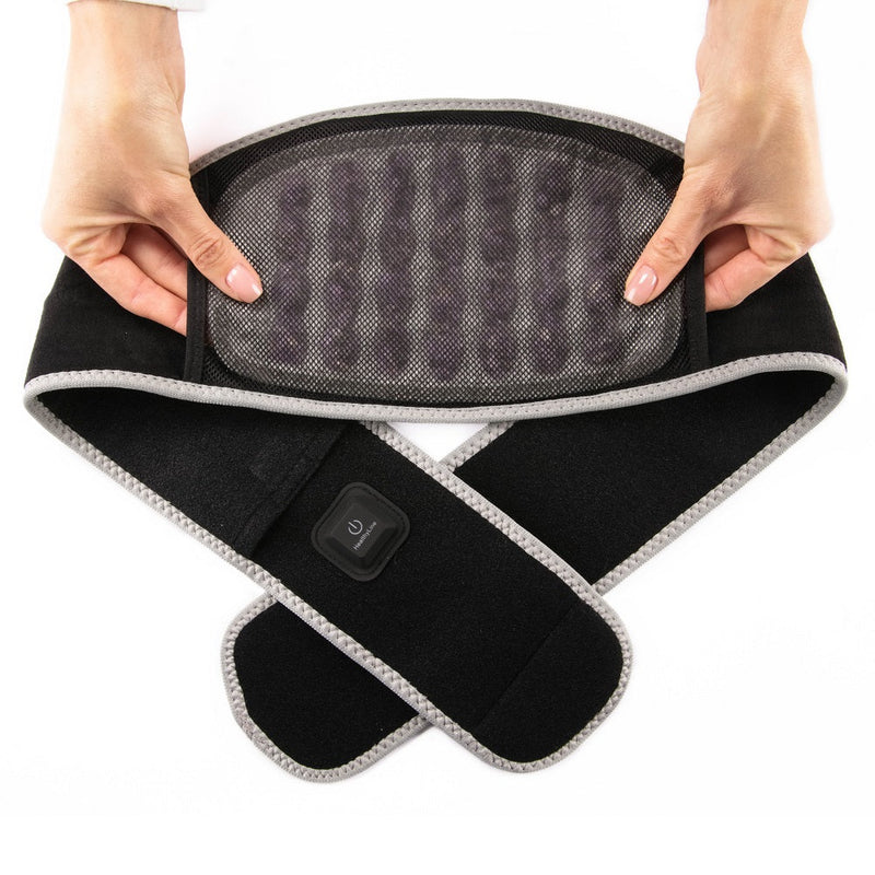 Portable Heated Gemstone Pad (Belt) - How To Charge Power Bank Video