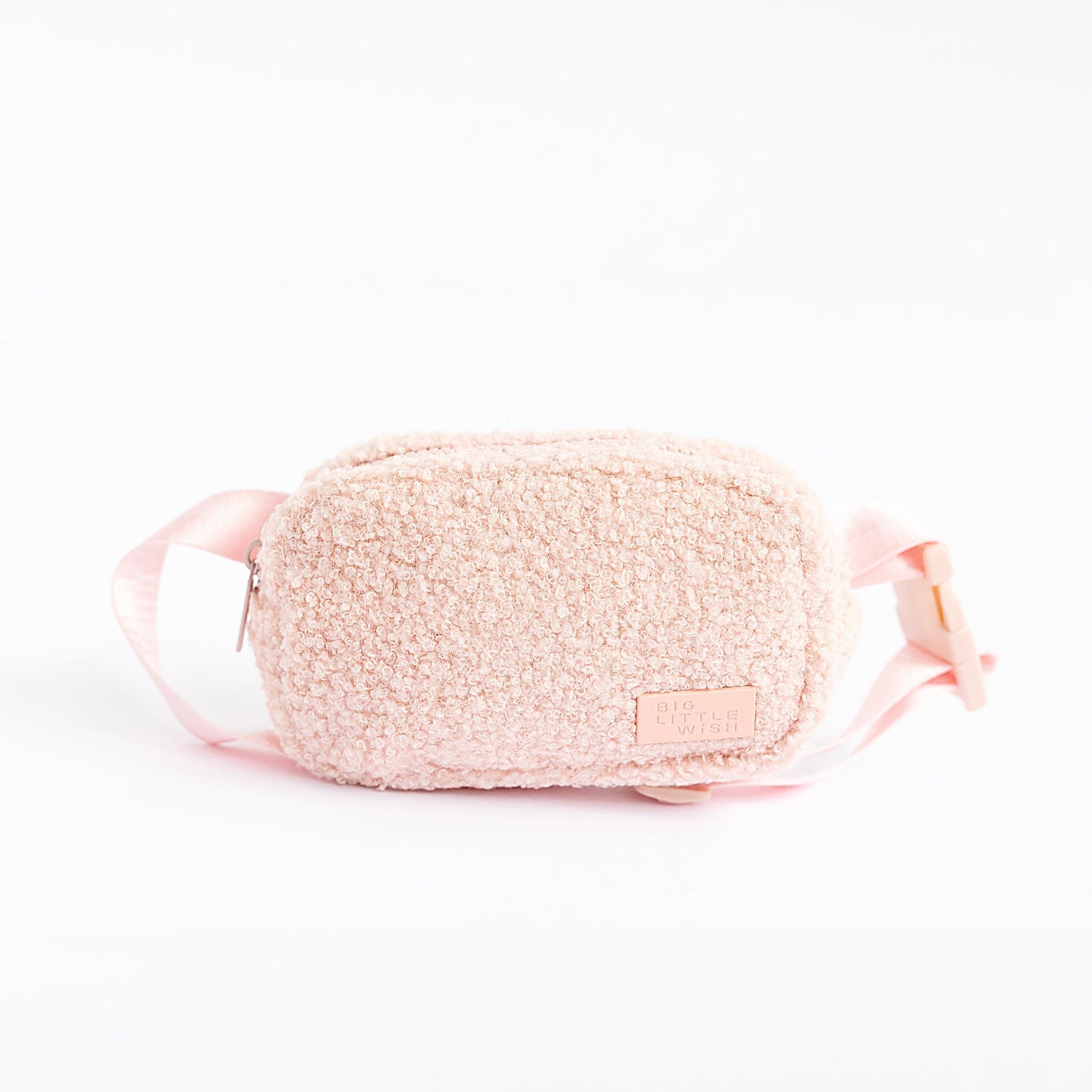 Blush Pink Kids Belt Bag | Toddler & Girls Fanny Pack by Big Little Wish