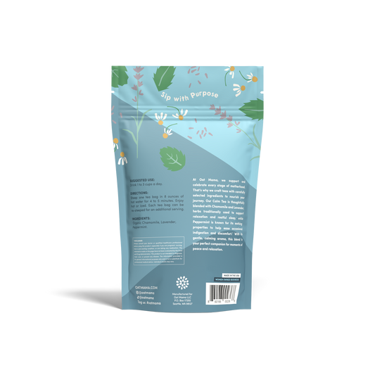 Second Trimester Calm Tea – Stress & Sleep Support by Oat Mama