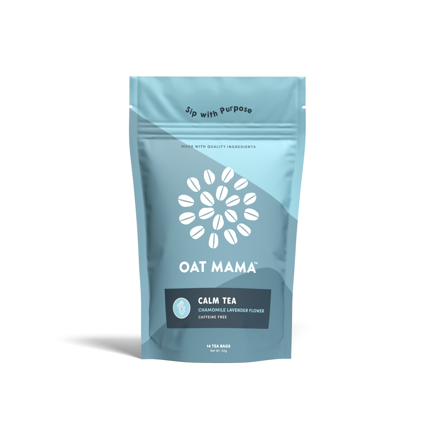 Second Trimester Calm Tea – Stress & Sleep Support by Oat Mama