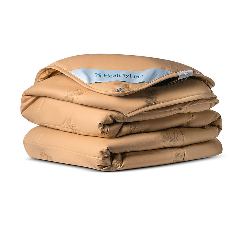 Luxurious and warm natural camel hair 300 GSM winter comforter