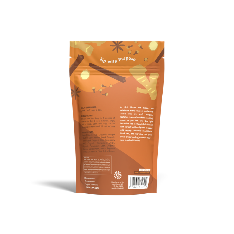 Lactation Tea Trio – Organic Breastfeeding Support by Oat Mama