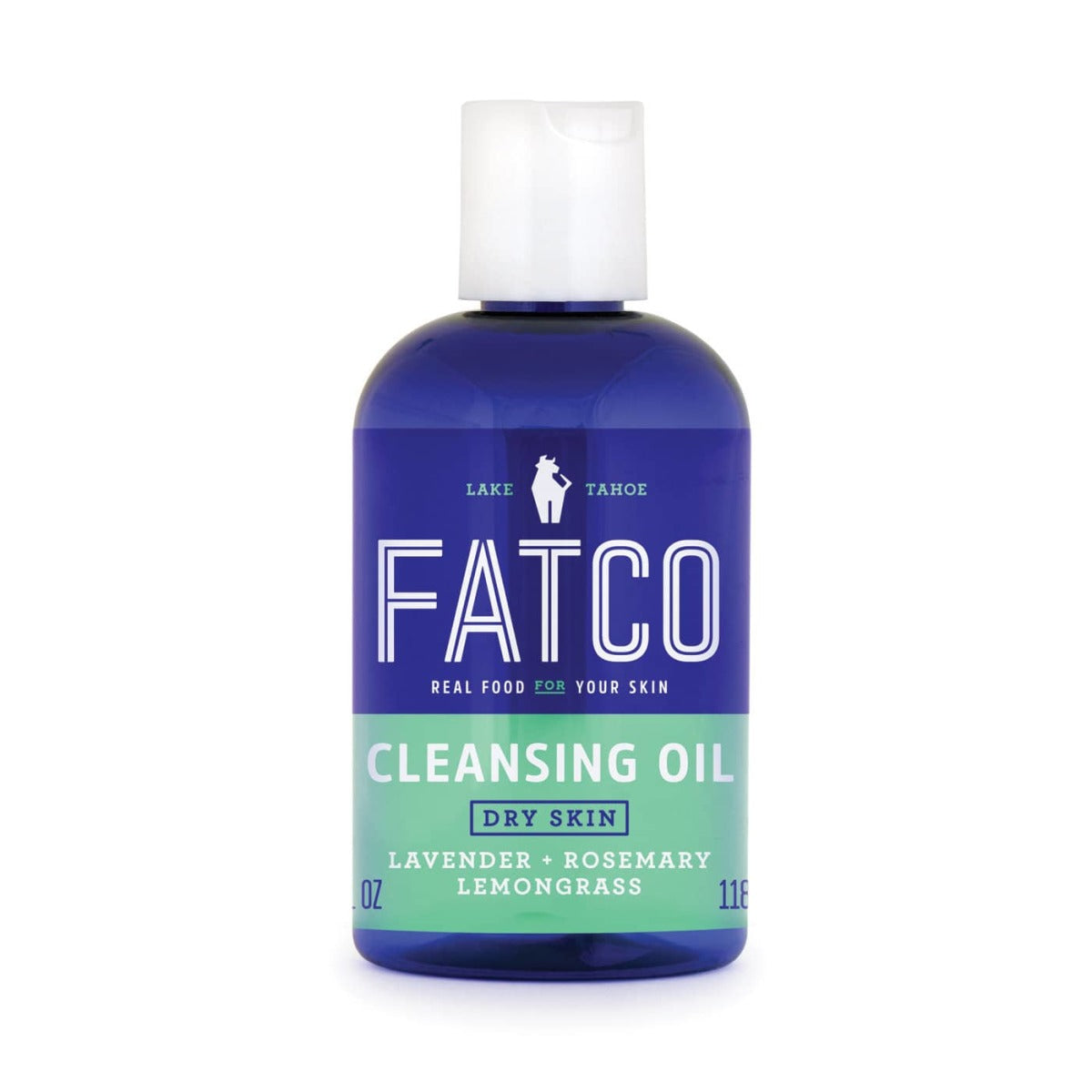 CLEANSING OIL FOR DRY SKIN 4 OZ-FATCO Skincare Products paleo skincare vegan friendly OCM cleanser dry combination