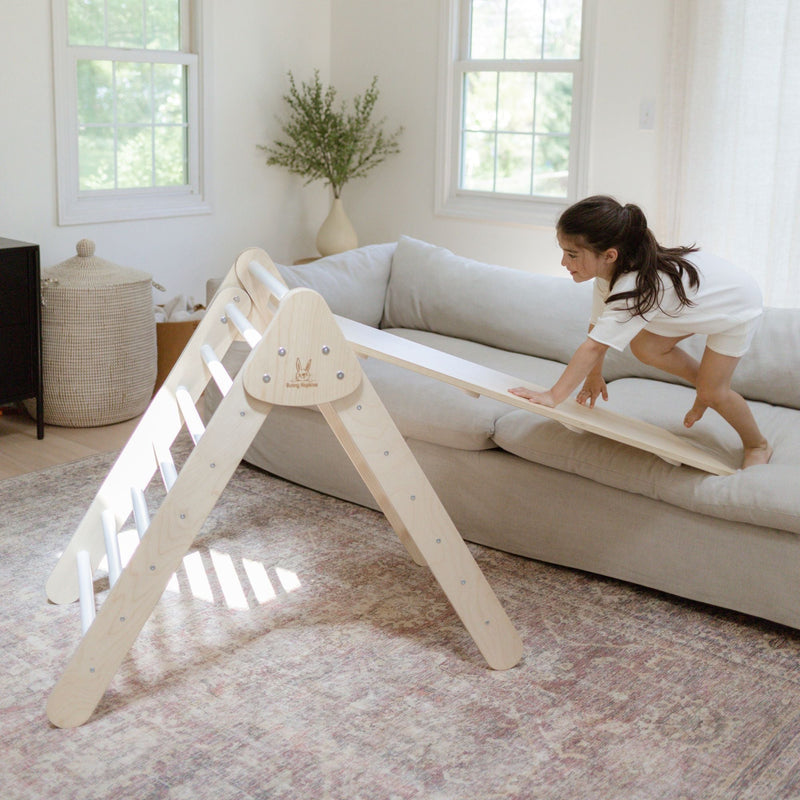 Pikler Triangle Climber Set – Boost Balance & Play by Bunny Hopkins