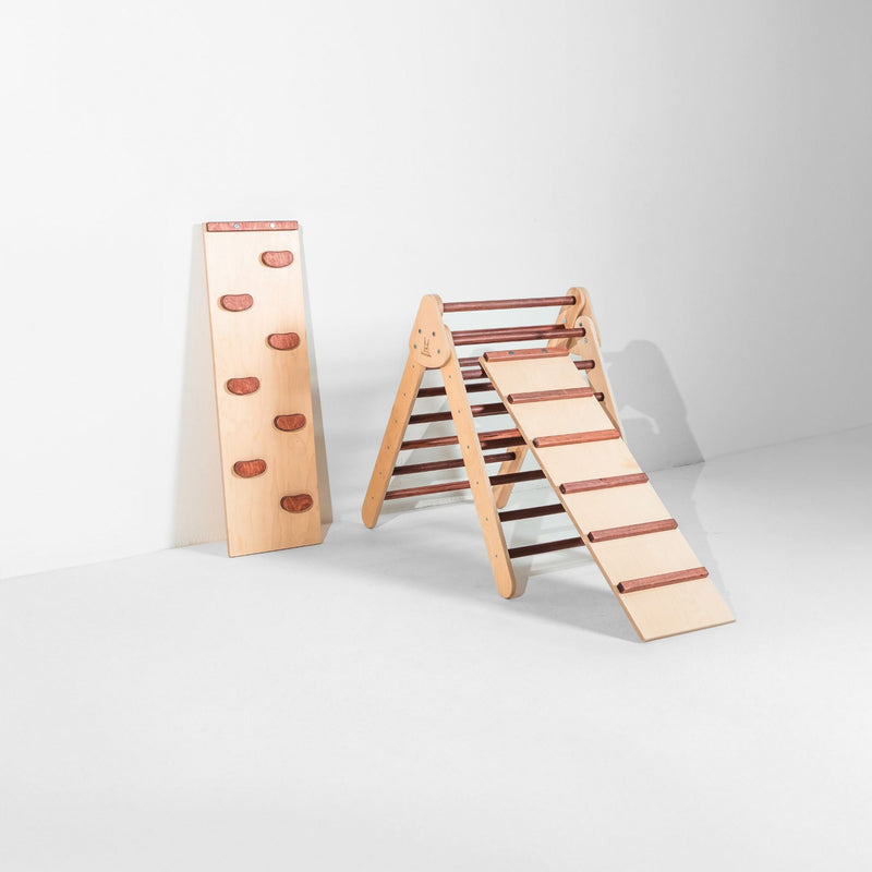 Pikler Triangle Climber Set – Boost Balance & Play by Bunny Hopkins