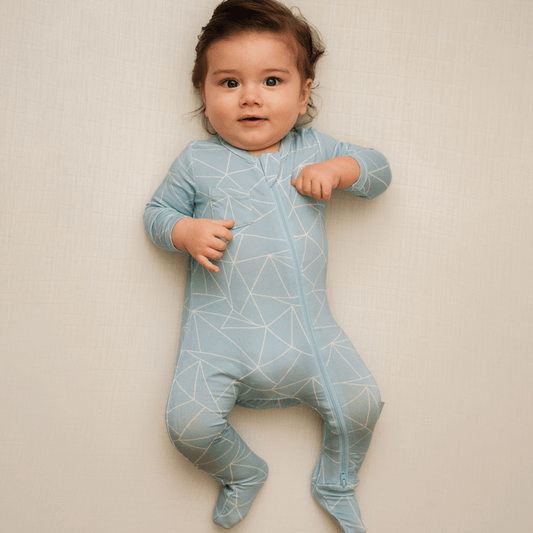 Coastal Baby Footed Jammies Milk Snob