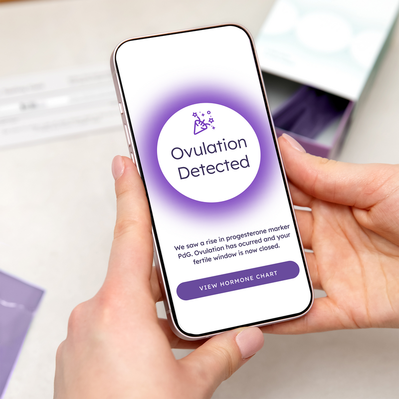 Proov Confirm™ PdG Ovulation Test – FDA-Cleared At-Home Kit