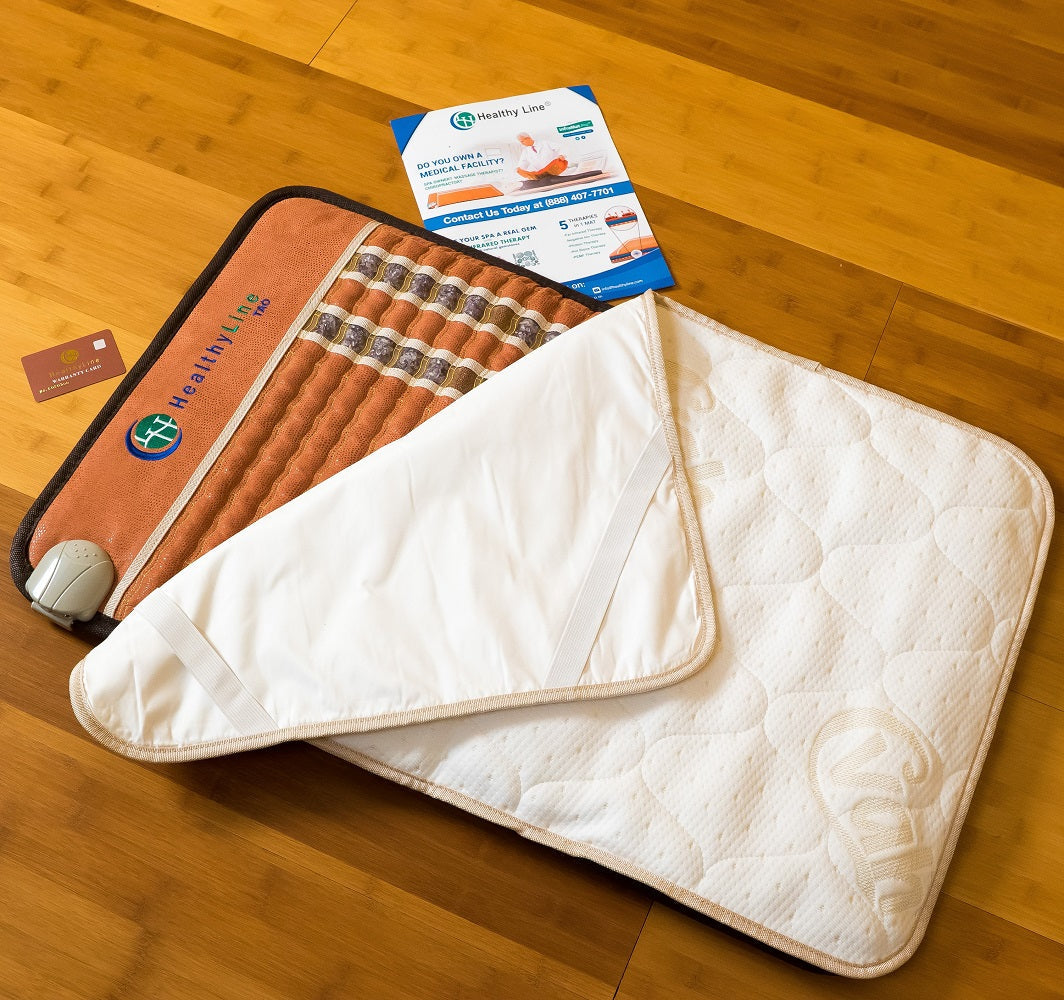 Waterproof Cotton-Padded Cover for 18 x 18 HealthyLine Mat