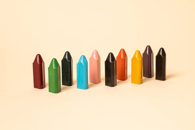 Triangle Crayons – Safe, Easy-Grip Crayons for Toddlers by Honeysticks USA
