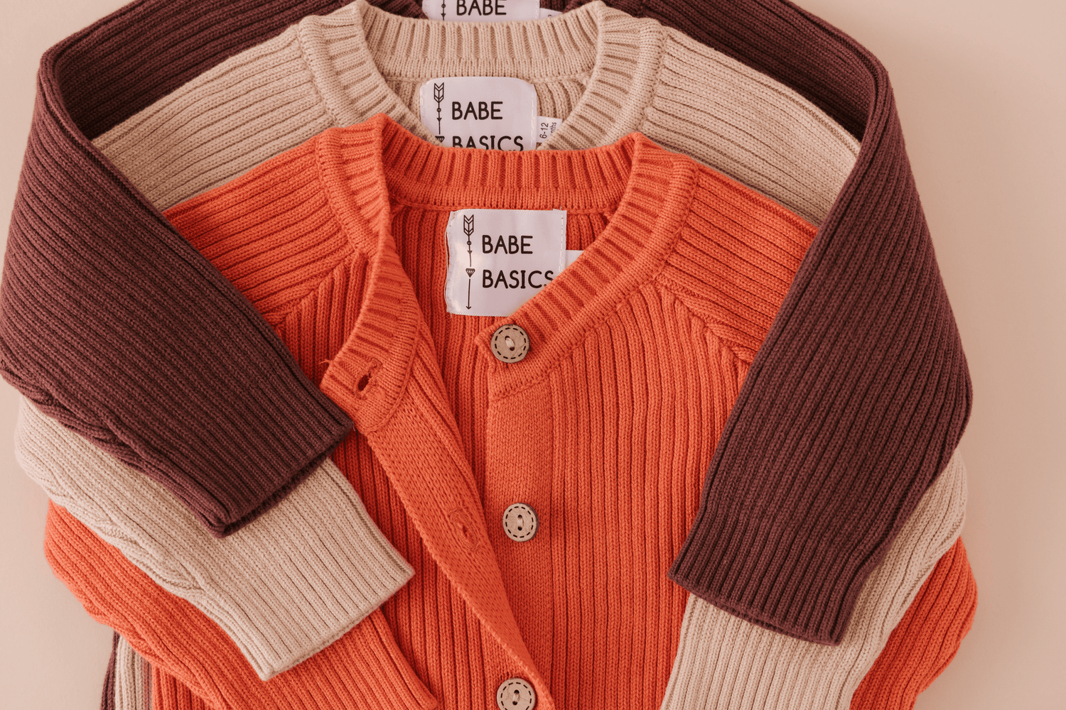 Everyday Ribbed Baby Romper – Cozy & Cute Fall Essential by Babe Basics