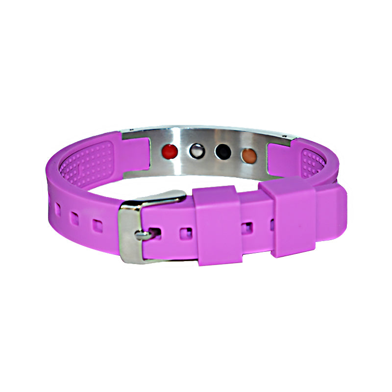 Unisex magnetic power bracelet with energy-boosting properties