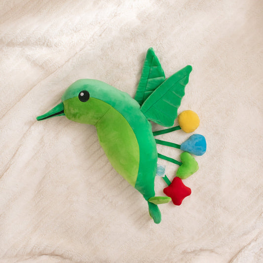 Green Hummingbird SnuggleBuddy – Emotional Wellness Plush by Generation Mindful
