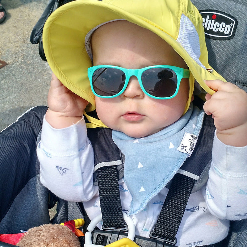 Goonies Baby Sunglasses – Mint Teal by ro•sham•bo eyewear