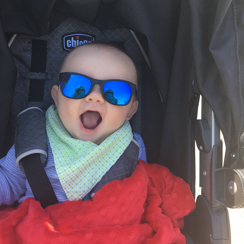 Bueller Baby Sunglasses – Matte Black by ro•sham•bo eyewear