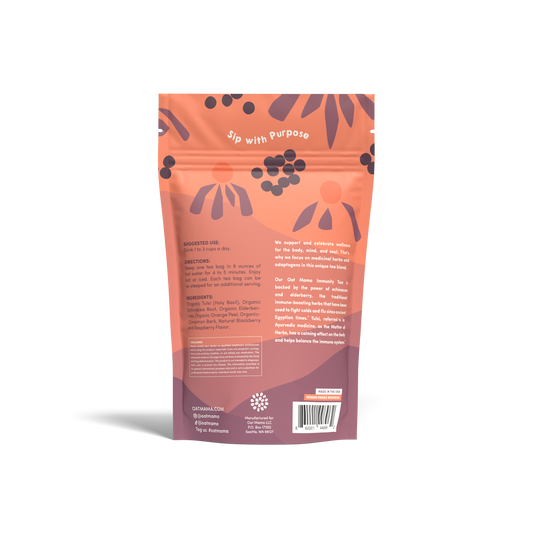 Elderberry Immunity Tea – Daily Defense by Oat Mama