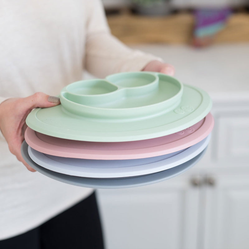 Mini Mat – Suction Plate + Placemat for Independent Eaters by ezpz