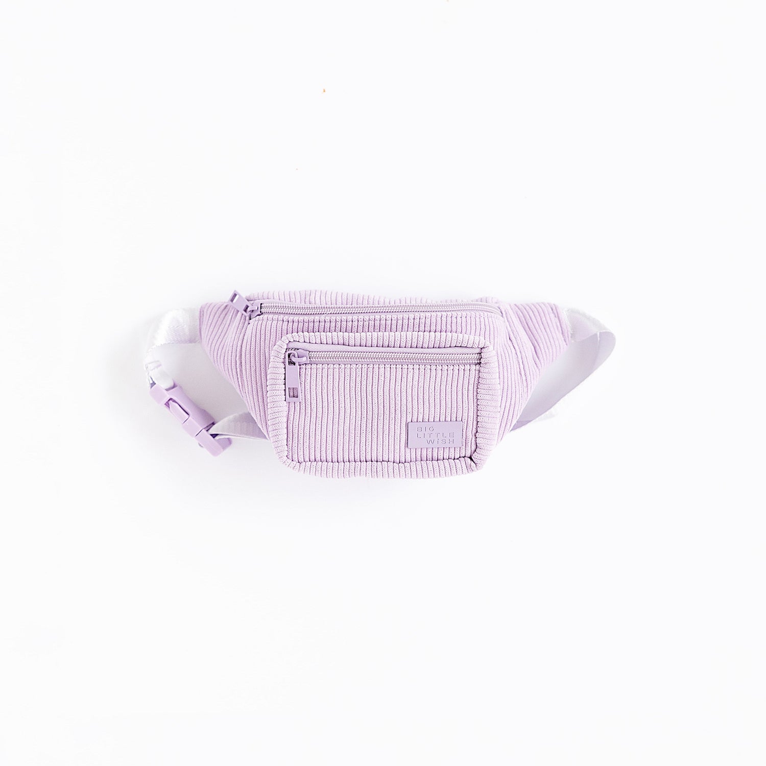 Kids Belt Bag – Lavender | Toddler & Girls Fanny Pack by Big Little Wish