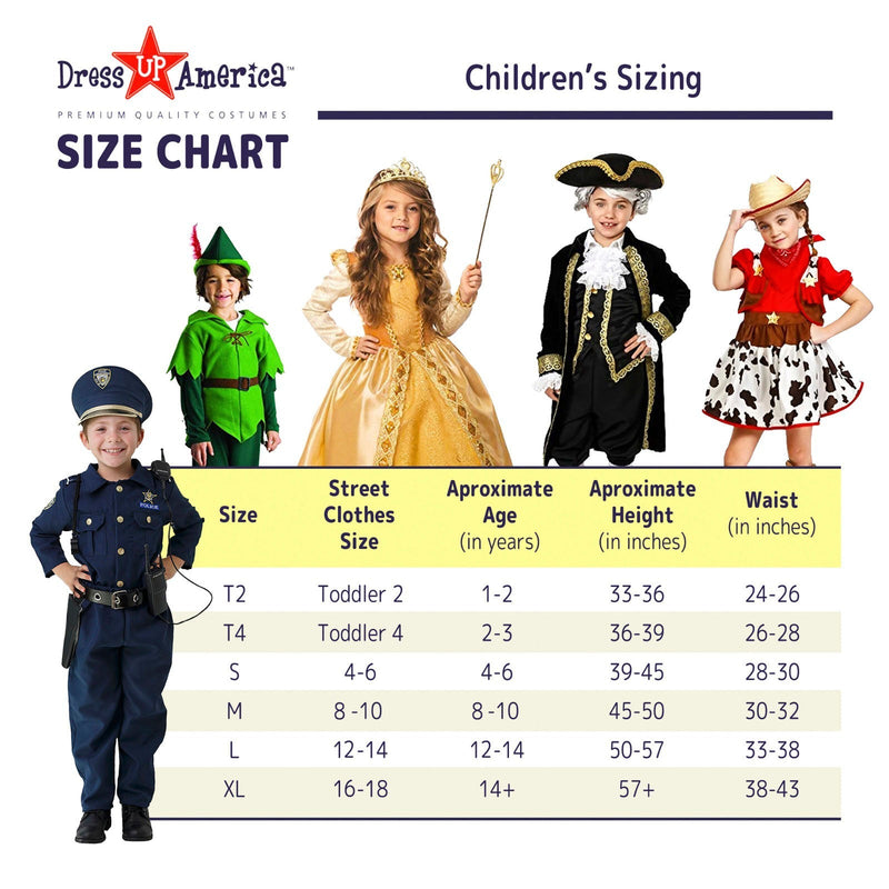 Kids Indian Boy Costume Pretend Play Dress Up America
